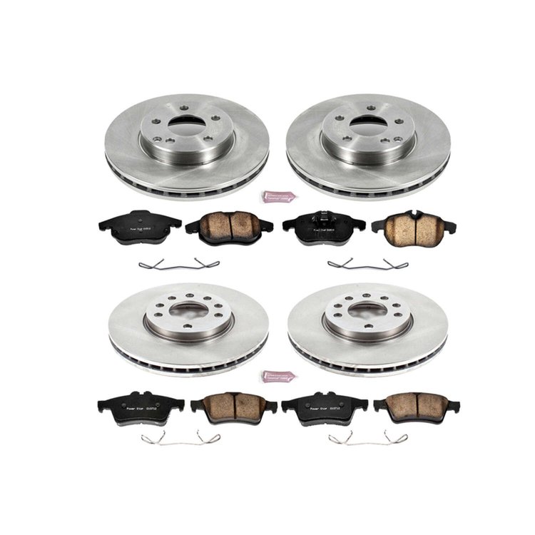 Autospecialty By Power Stop 1-Click Daily Driver Brake Kits