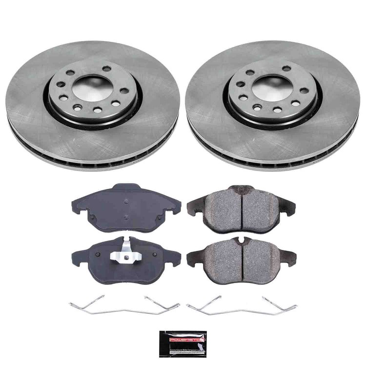 Autospecialty By Power Stop 1-Click Daily Driver Brake Kits