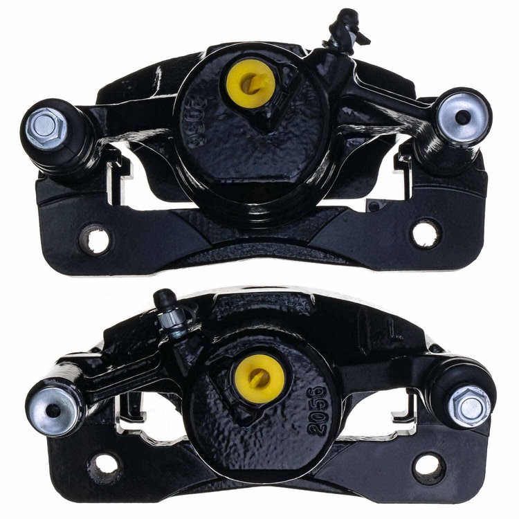 BLK CALIPER PAIR W/ BRKT
