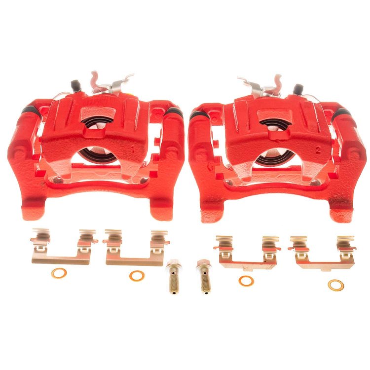 RED CALIPER PAIR