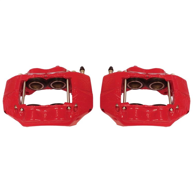 Performance Front Brake Calipers Powder Coated Red Pair