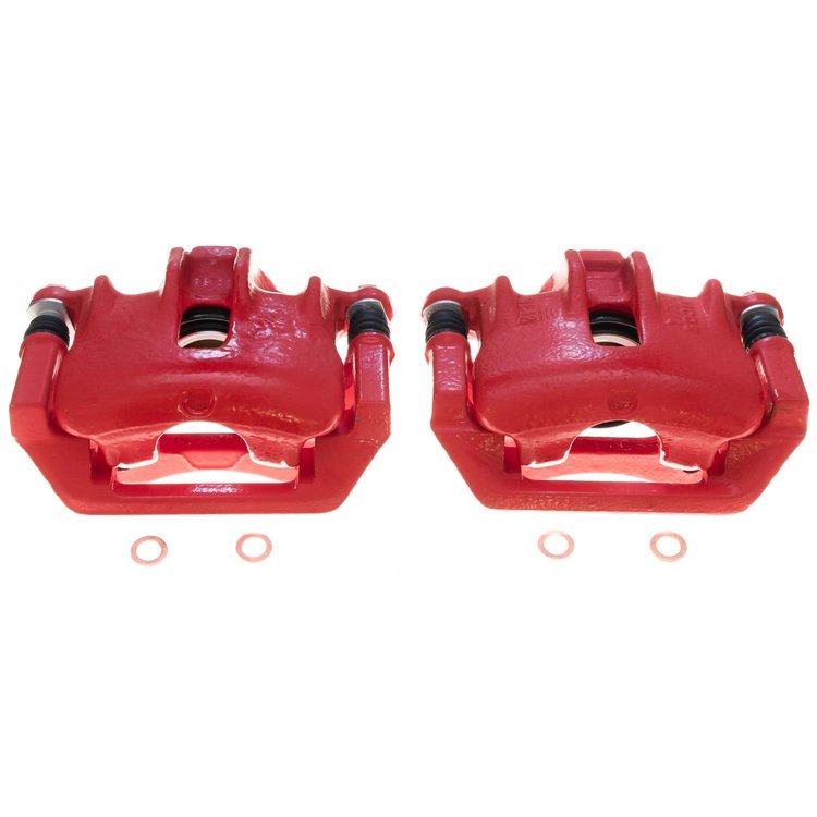 RED CALIPER PAIR