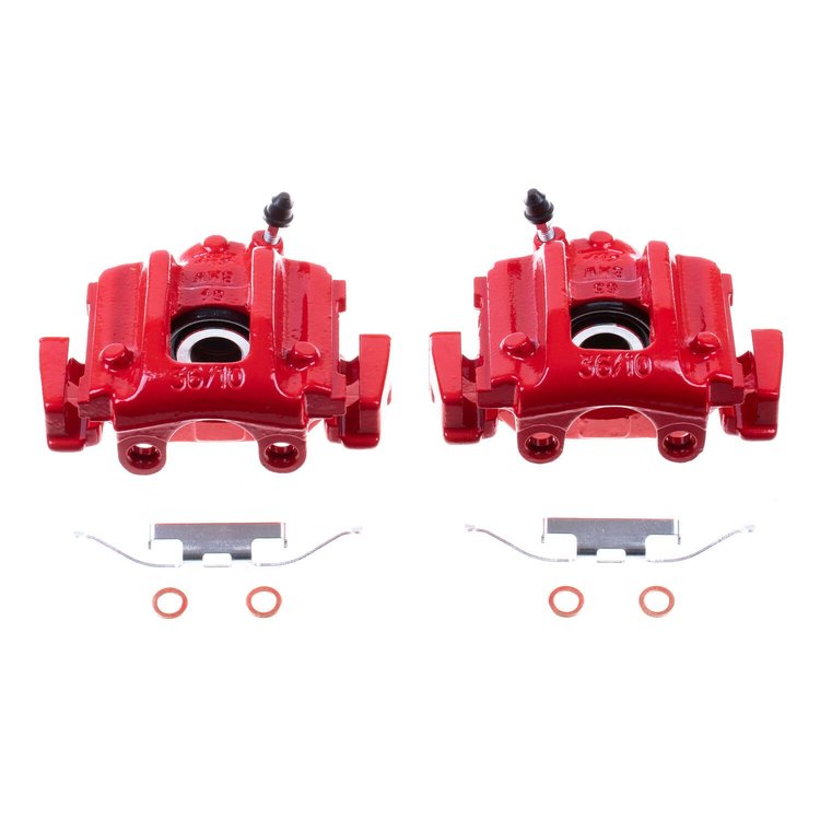 RED CALIPER PAIR