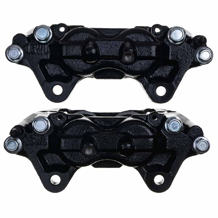 BLK CALIPER PAIR W/O BRKT