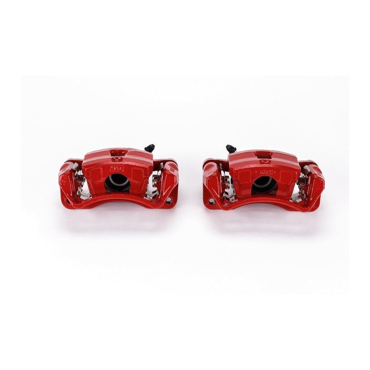 S2966 RED CALIPER PAIR W/BRKT