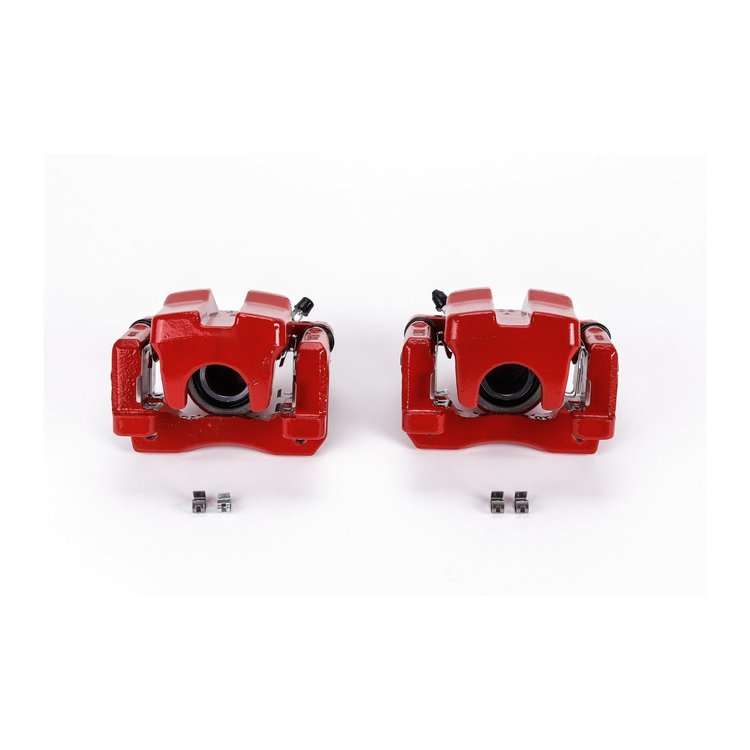S3130 RED CALIPER PAIR W/BRKT