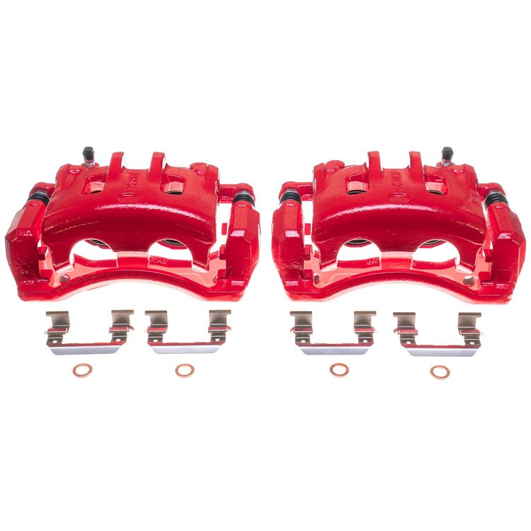 RED CALIPER PAIR