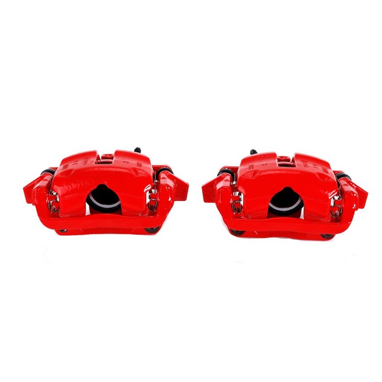 S3320A RED CALIPER PAIR W/BRKT