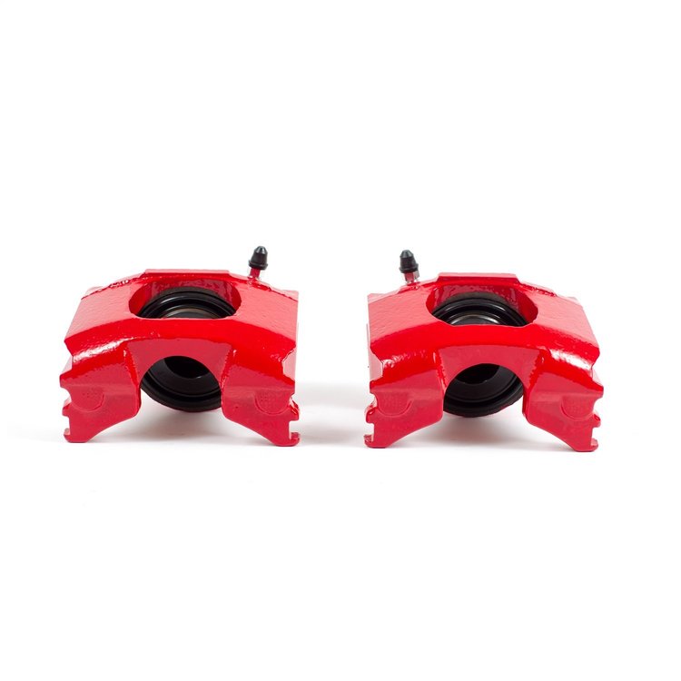 Performance Front Brake Calipers Powder Coated Red Pair