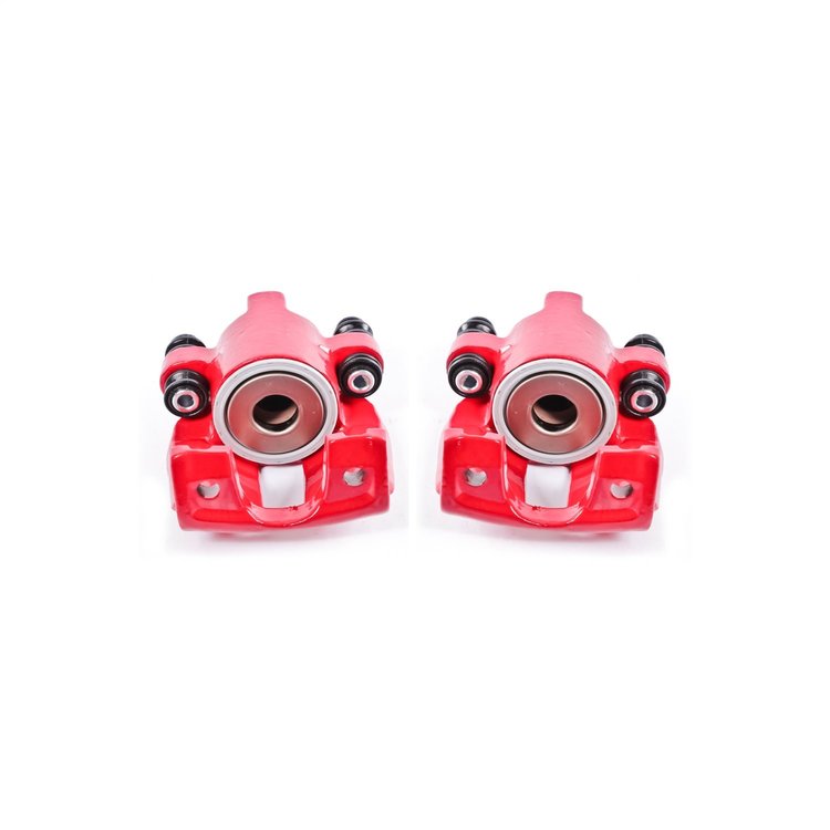 Performance Rear Brake Calipers Powder Coated Red Pair