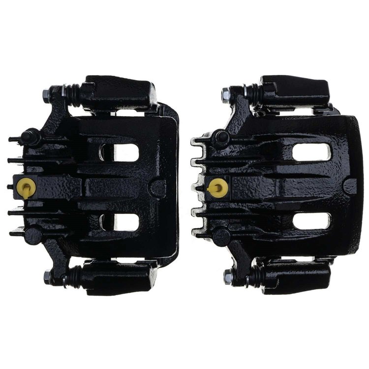 BLK CALIPER PAIR W/ BRKT