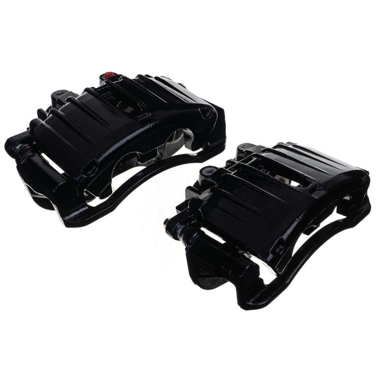 BLK CALIPER PAIR W/ BRKT