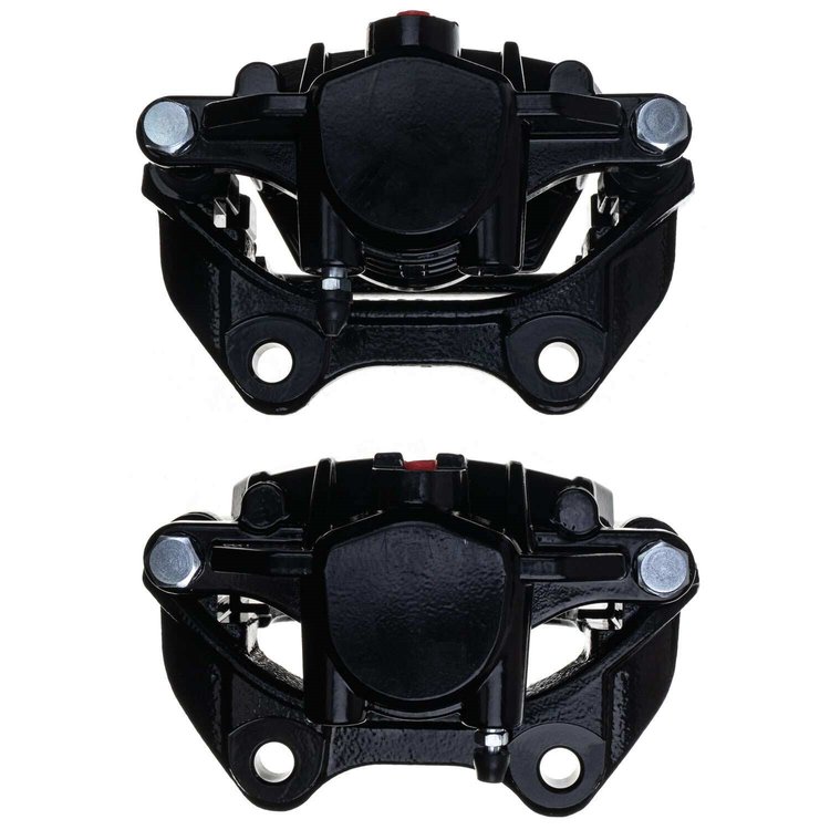BLK CALIPER PAIR W/ BRKT