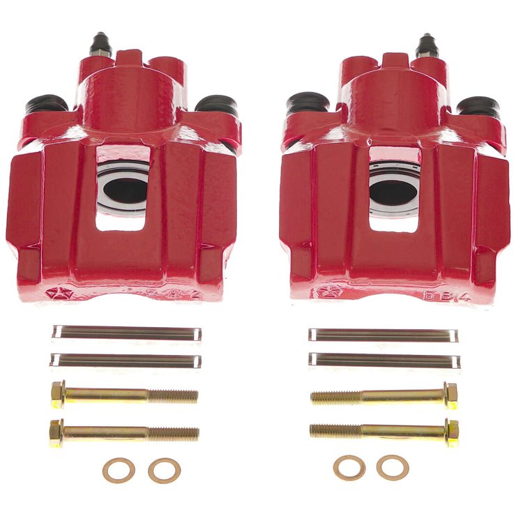 RED CALIPER PAIR