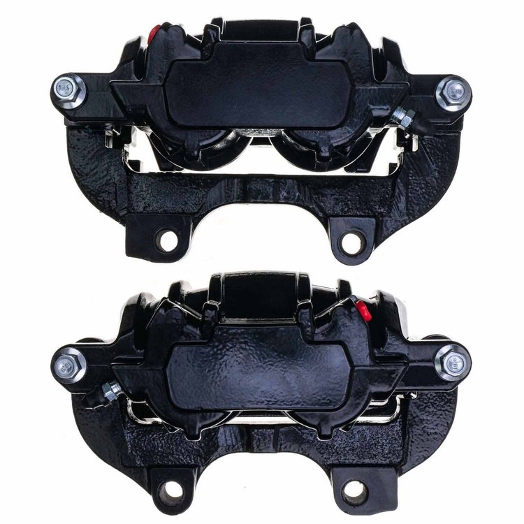 BLK CALIPER PAIR W/ BRKT