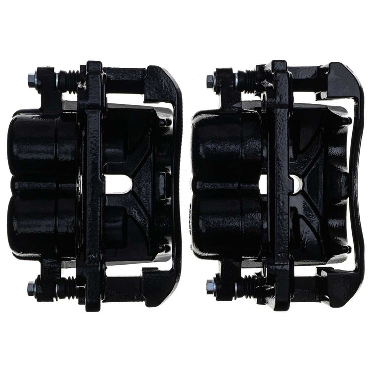 BLK CALIPER PAIR W/ BRKT