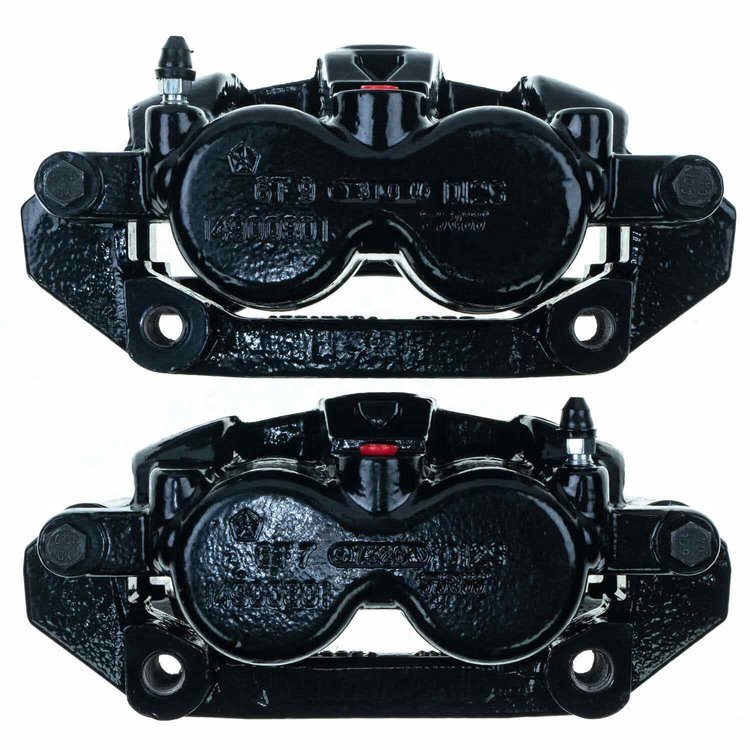 BLK CALIPER PAIR W/ BRKT