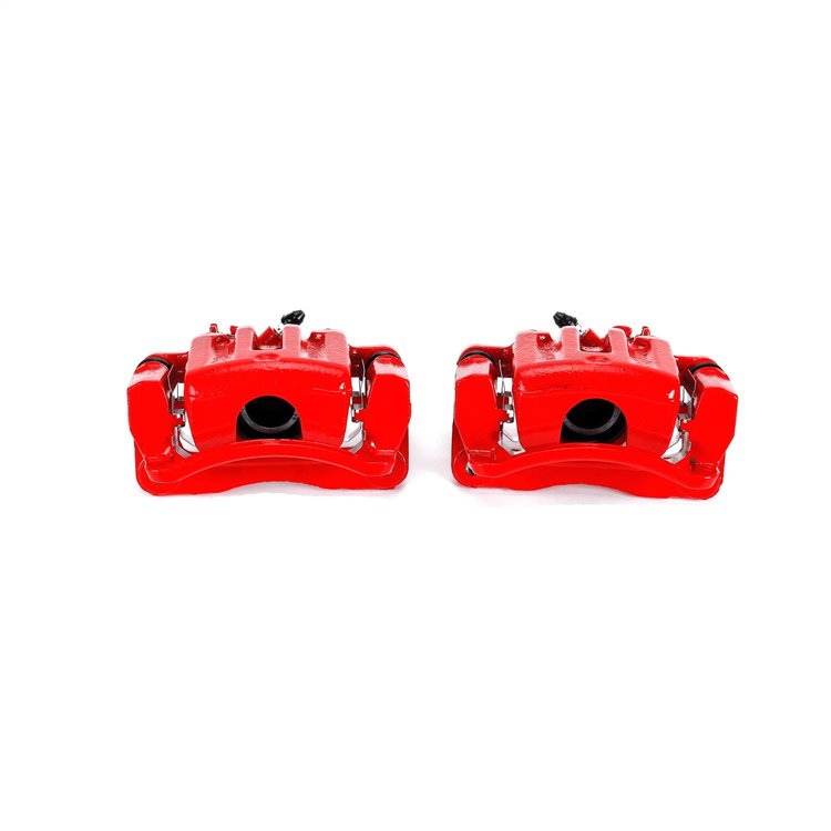 S5040 RED CALIPER PAIR W/BRKT