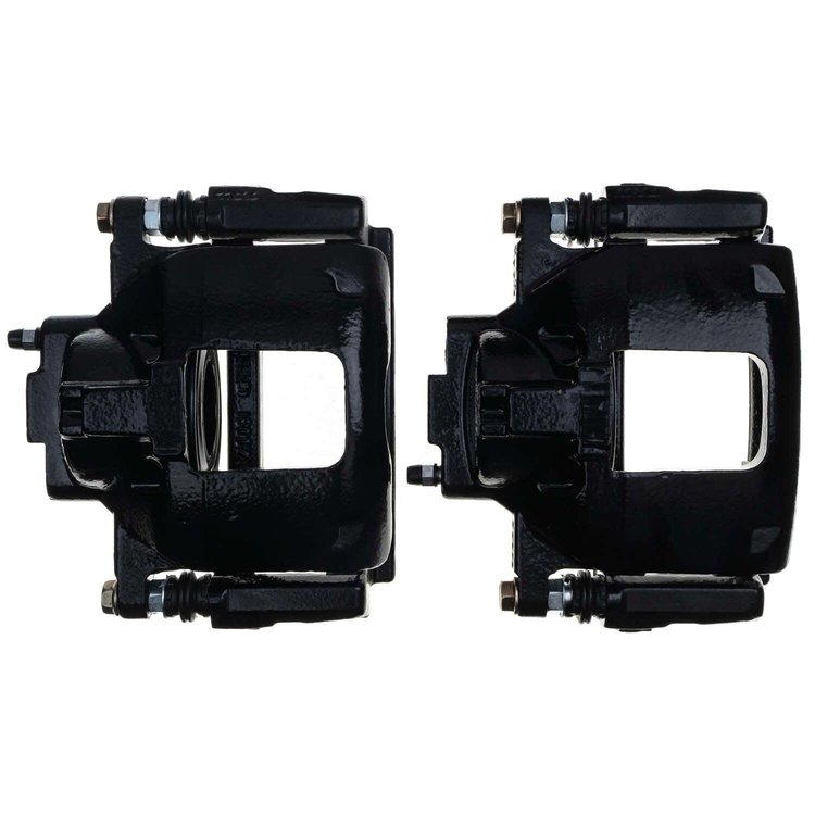 BLK CALIPER PAIR W/ BRKT