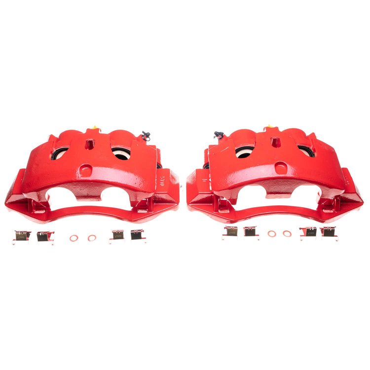 RED CALIPER PAIR