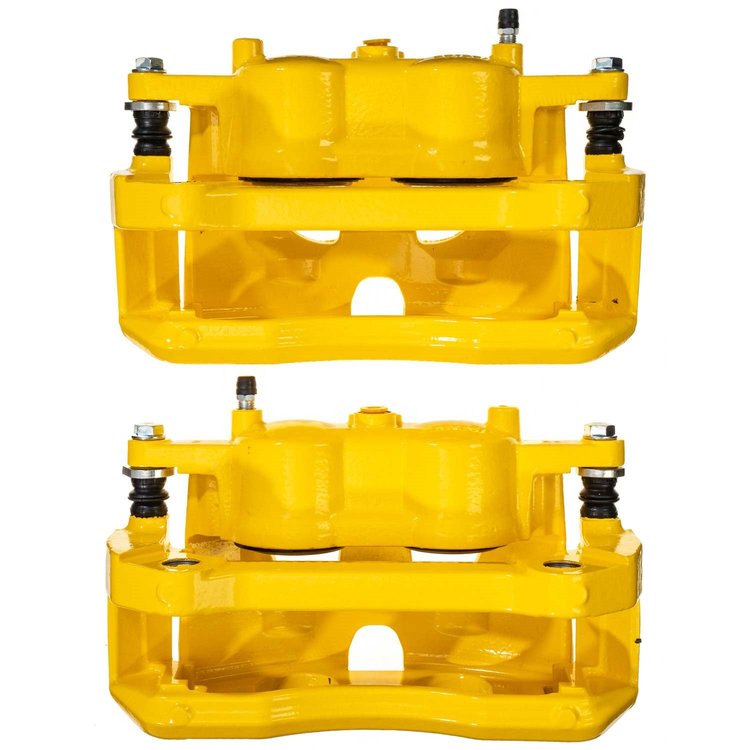 YLW CALIPER PAIR W/BRKT