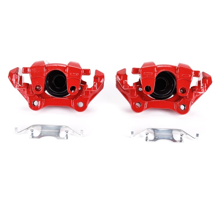 S5420 RED CALIPER PAIR W/BRKT