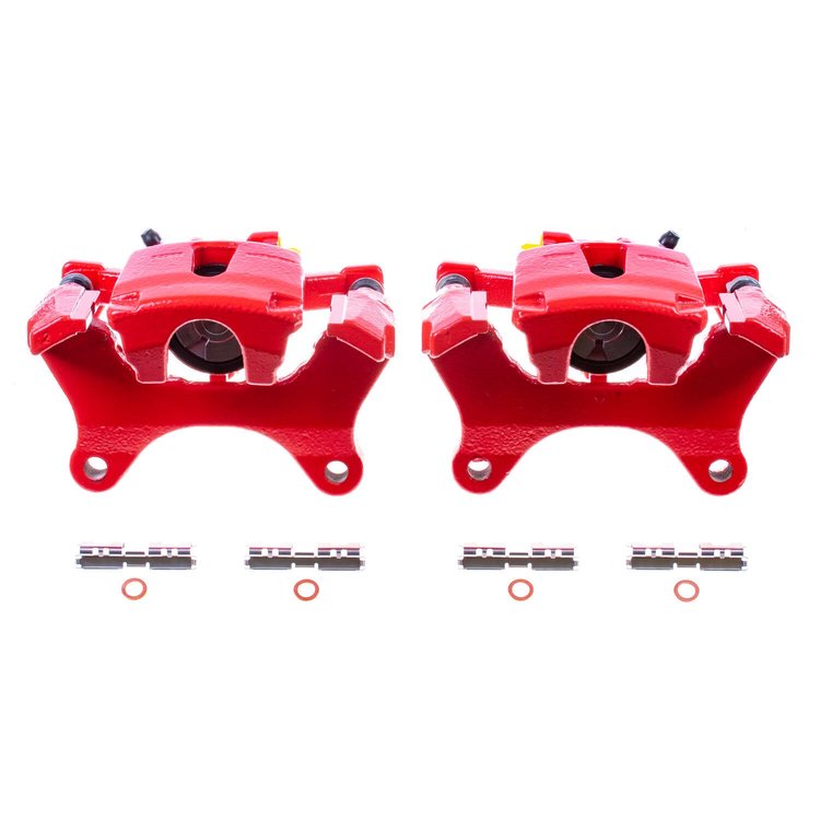 Rear Performance Brake Calipers Fits Select 2015-2017 Ford F-150 Models