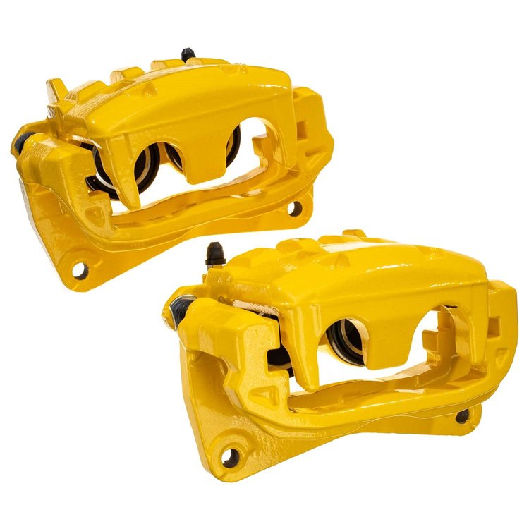 YLW CALIPER PAIR W/BRKT