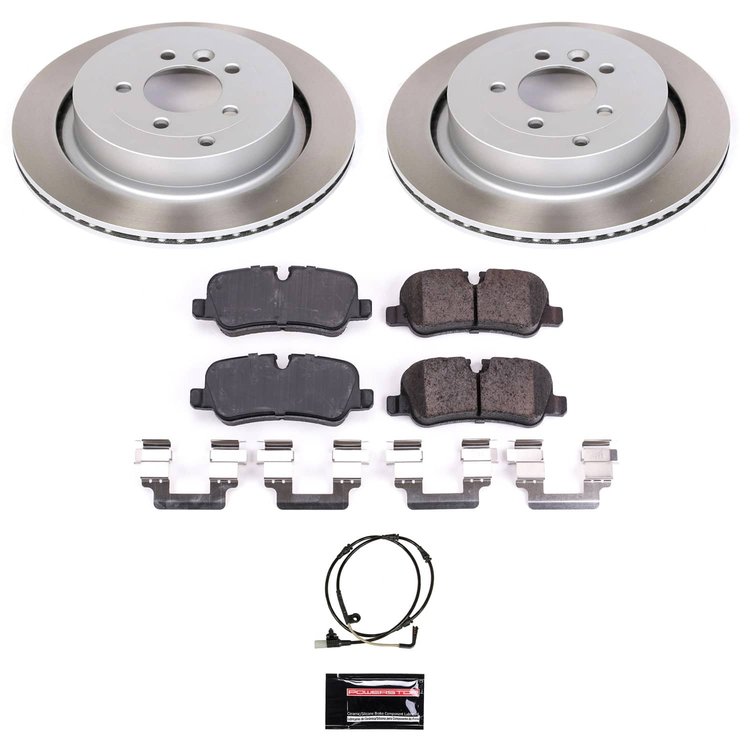 SC6564 Semi-Coated Rotor & Low-Dust Ceramic Brake Pad Kit