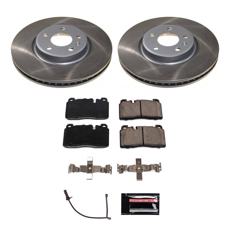 SC7072 Semi-Coated Rotor & Low-Dust Ceramic Brake Pad Kit