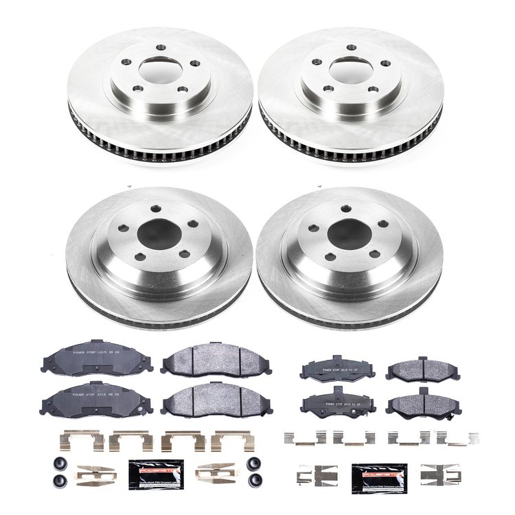 Track Day Front and Rear Brake Kit