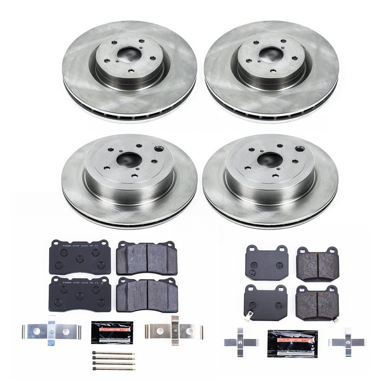 Track Day Front and Rear Brake Kit