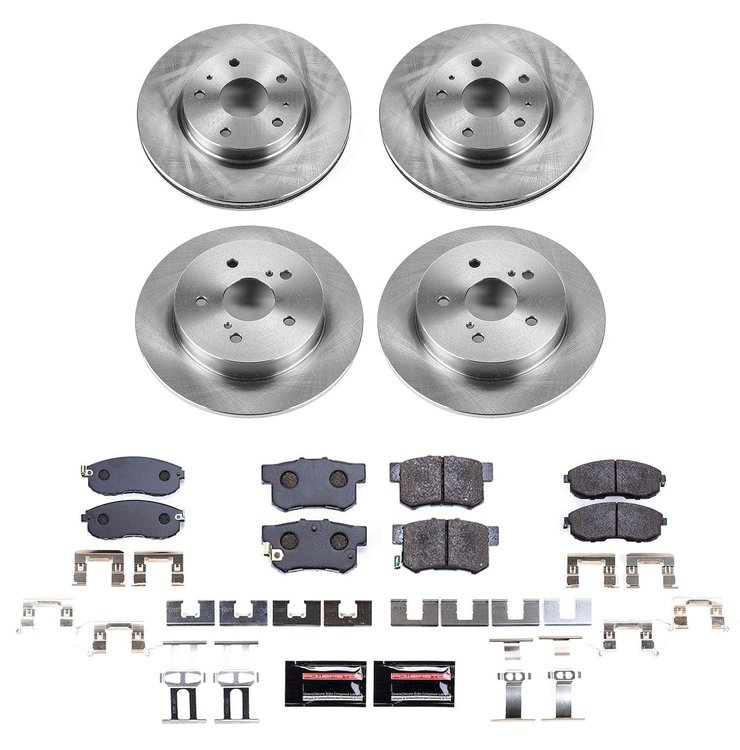 TDBK5888 Track Day High-Performance Brake Pad & Rotor Kit