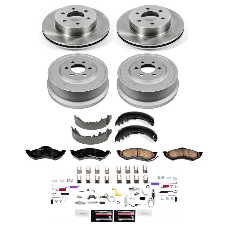 TDBK6055 Track Day High-Performance Brake Pad & Rotor Kit