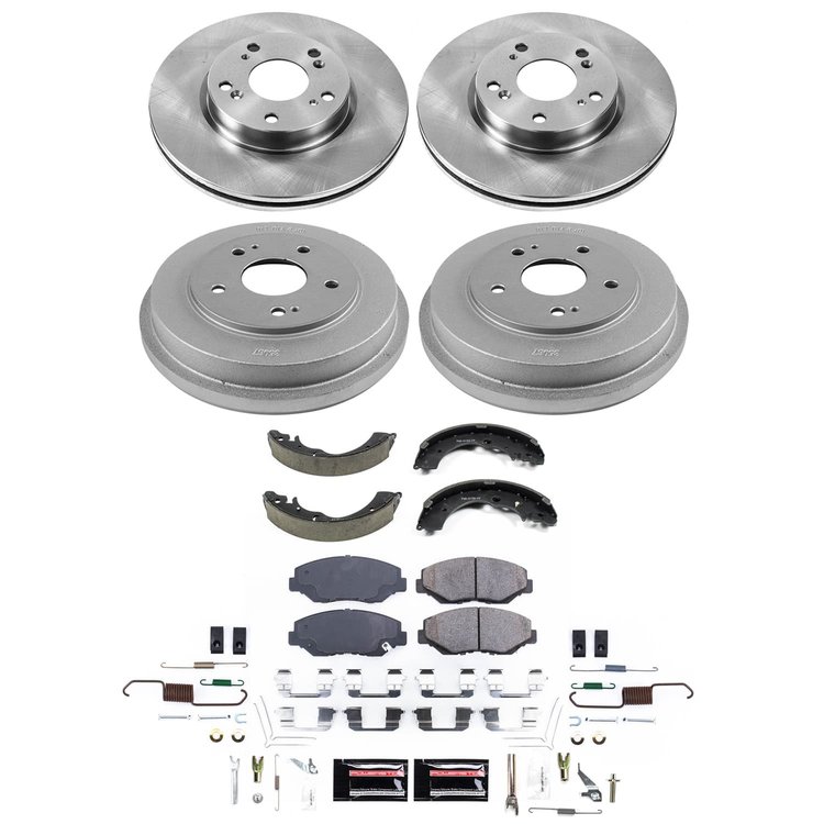 TDBK6058 Track Day High-Performance Brake Pad & Rotor Kit