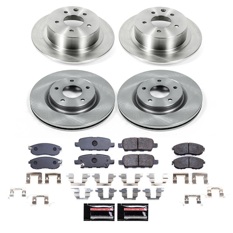 TDBK6095 Track Day High-Performance Brake Pad & Rotor Kit