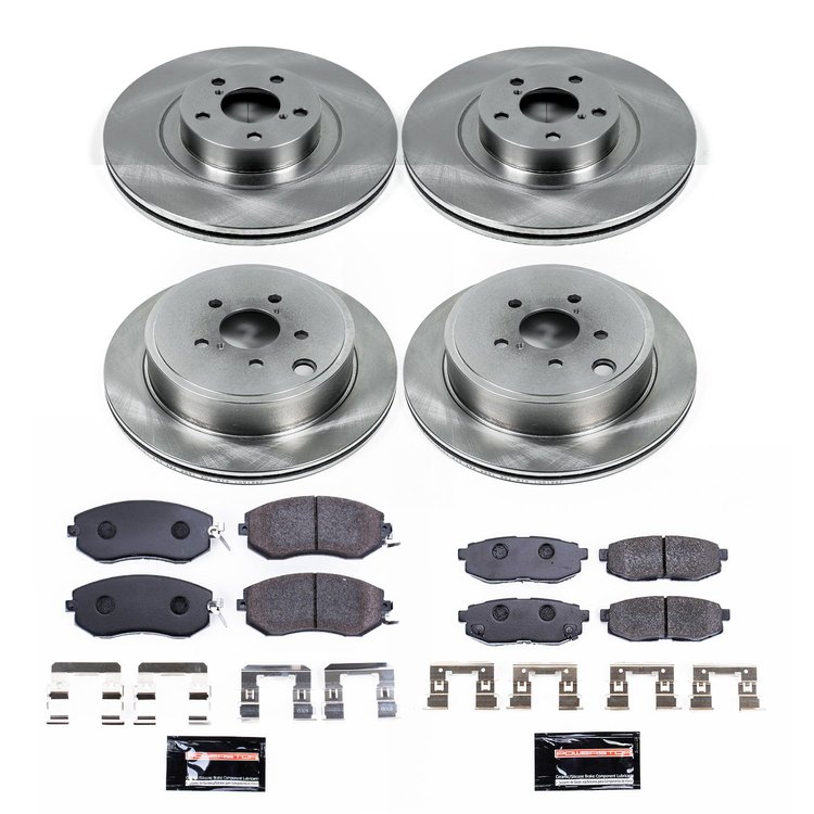 Track Day Front and Rear Brake Kit