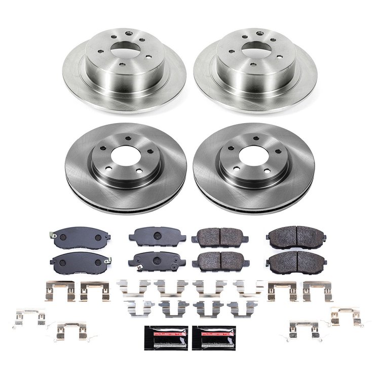 TDBK6960 Track Day High-Performance Brake Pad & Rotor Kit