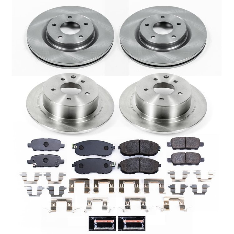 TDBK9141 Track Day High-Performance Brake Pad & Rotor Kit