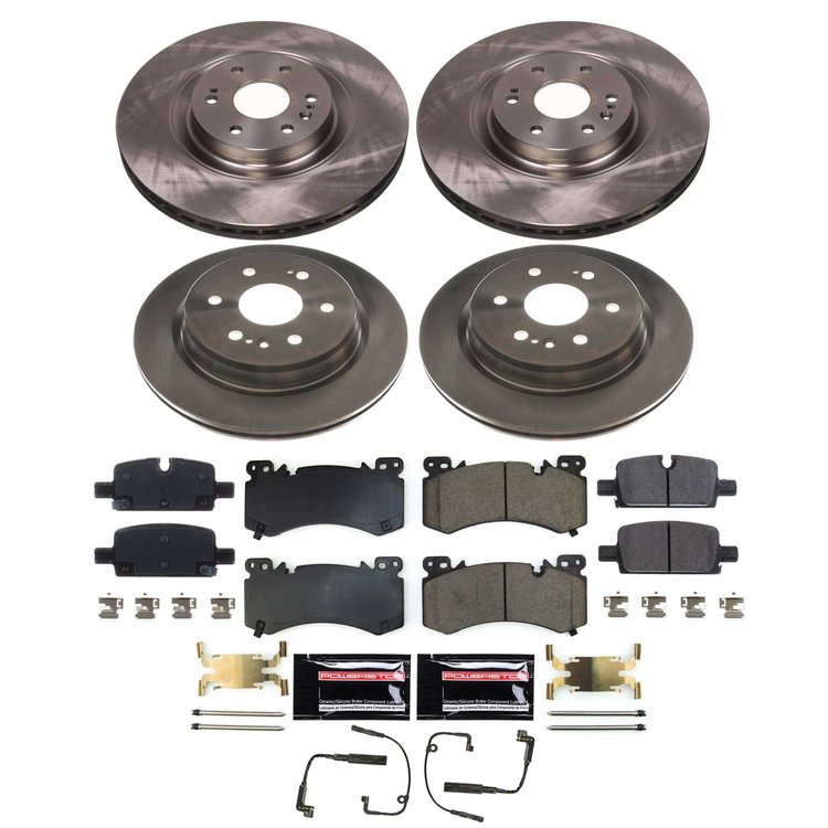 TDSK3080 Track Day Spec High-Performance Brake Pad & Rotor Kit