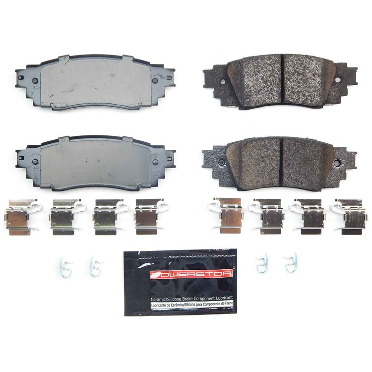 Z23-1879B Rear Z23 Daily Driver Carbon-Fiber Ceramic Brake Pads w/Hardware Kit