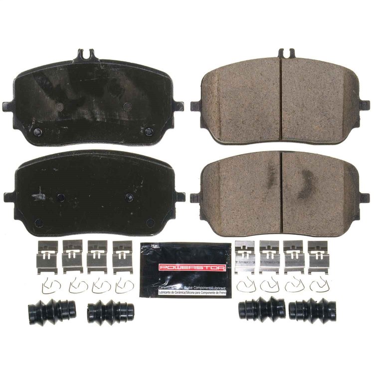 Z23-2237 Front Z23 Daily Driver Carbon-Fiber Ceramic Brake Pads w/Hardware Kit