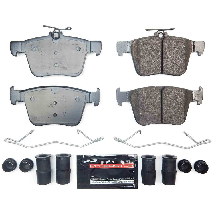 Z23-2255 Rear Z23 Daily Driver Carbon-Fiber Ceramic Brake Pads w/Hardware Kit