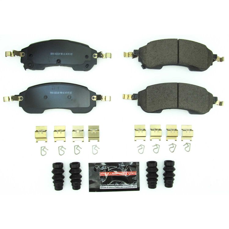 Z23-2414 Rear Z23 Daily Driver Carbon-Fiber Ceramic Brake Pads w/Hardware Kit