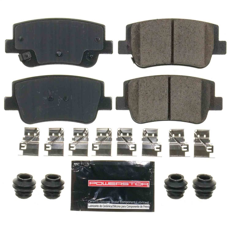 Z23-2417 Rear Z23 Daily Driver Carbon-Fiber Ceramic Brake Pads w/Hardware Kit