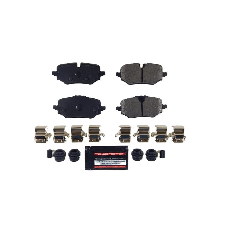 Rear Z23 Evolution Sport Brake Pad Set w/Hardware Fits Select BMW 228 xDrive Gran Coupe & Mini Countryman [Carbon-Fiber Ceramic]