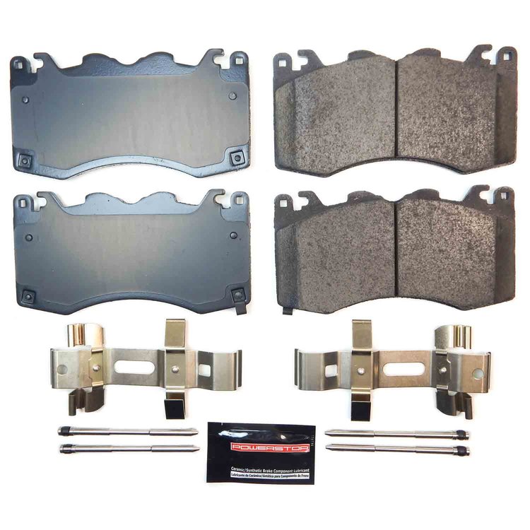 Z23-2516 Front Z23 Daily Driver Carbon-Fiber Ceramic Brake Pads w/Hardware Kit