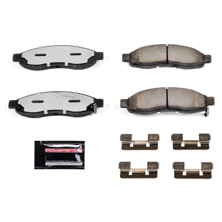 Z36 Truck And Tow Carbon Ceramic Brake Pads Specifically engineered for towing or hauling