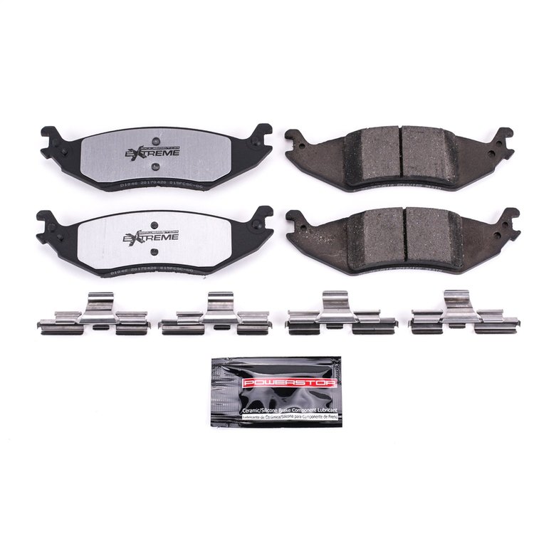 Z36 Truck And Tow Carbon Ceramic Brake Pads Specifically engineered for towing or hauling