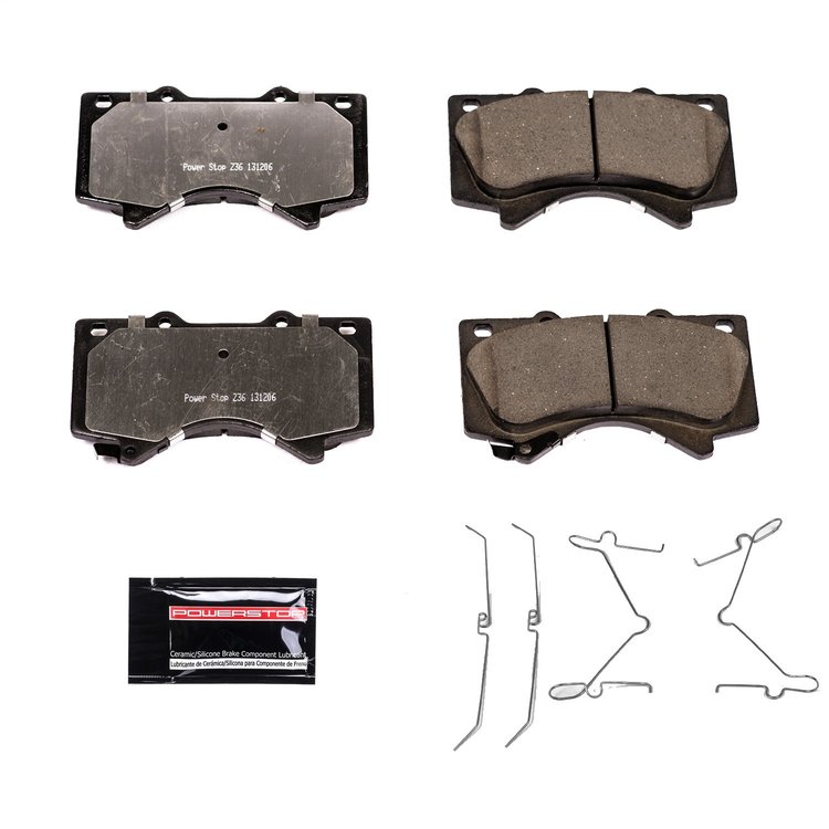 Z36 Truck And Tow Carbon Ceramic Brake Pads Specifically engineered for towing or hauling